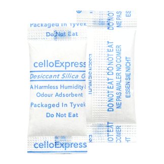 1g Silica Gel Desiccant Sachets in Tyvek® Material