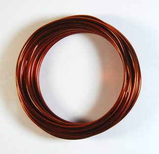 Pack of 1 - Chestnut Brown 3mm x 10m Aluminium Wire
