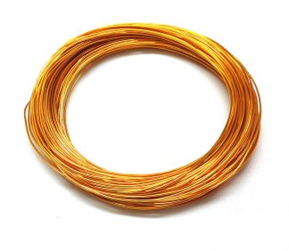 Pack of 1 - Golden Rod 0.8mm x 20m Aluminium Wire