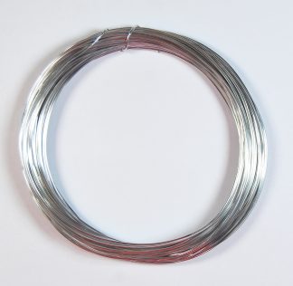 Pack of 1 - Silver 0.8mm x 20m Aluminium Wire