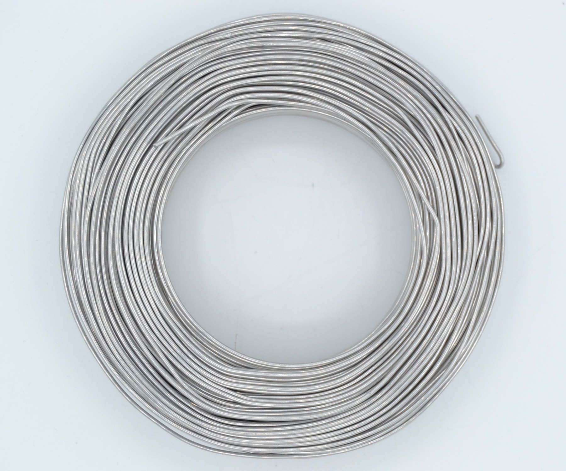 Pack of 1 - Grey 1.5mm x 100m Aluminium Wire