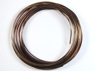 Pack of 1 - Brown 1.5mm x 10m Aluminium Wire