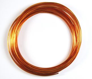 Pack of 1 - Golden Rod 1.5mm x 10m Aluminium Wire