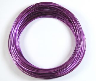 Pack of 1 - Purple 1.5mm x 10m Aluminium Wire