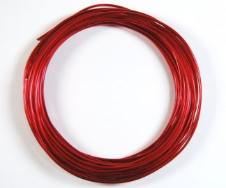 Pack of 1 - Red 1.5mm x 10m Aluminium Wire