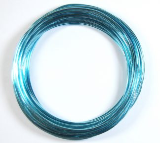Pack of 1 - Sky Blue 1.5mm x 10m Aluminium Wire