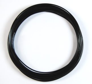 Pack of 1 - Black 1.5mm x 5m Aluminium Wire