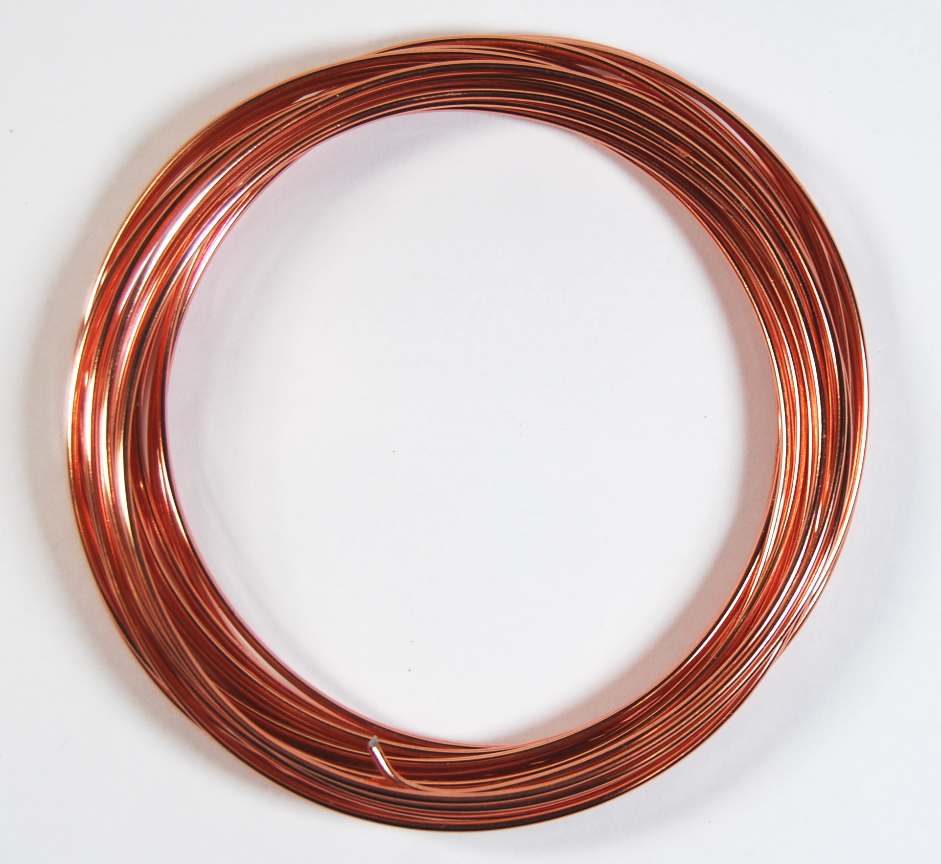 Pack of 1 - Light Copper 1.5mm x 5m Aluminium Wire