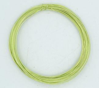 Pack of 1 - Emerald Green 1.0mm x 10m Aluminium Wire