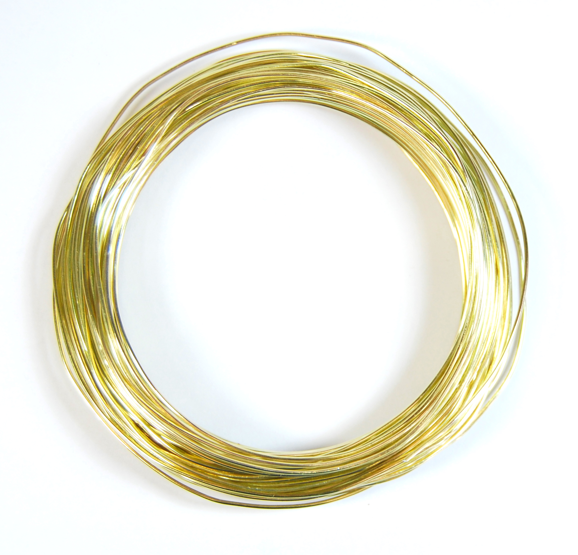 Pack of 1 - Light Gold 1.0mm x 20m Aluminium Wire