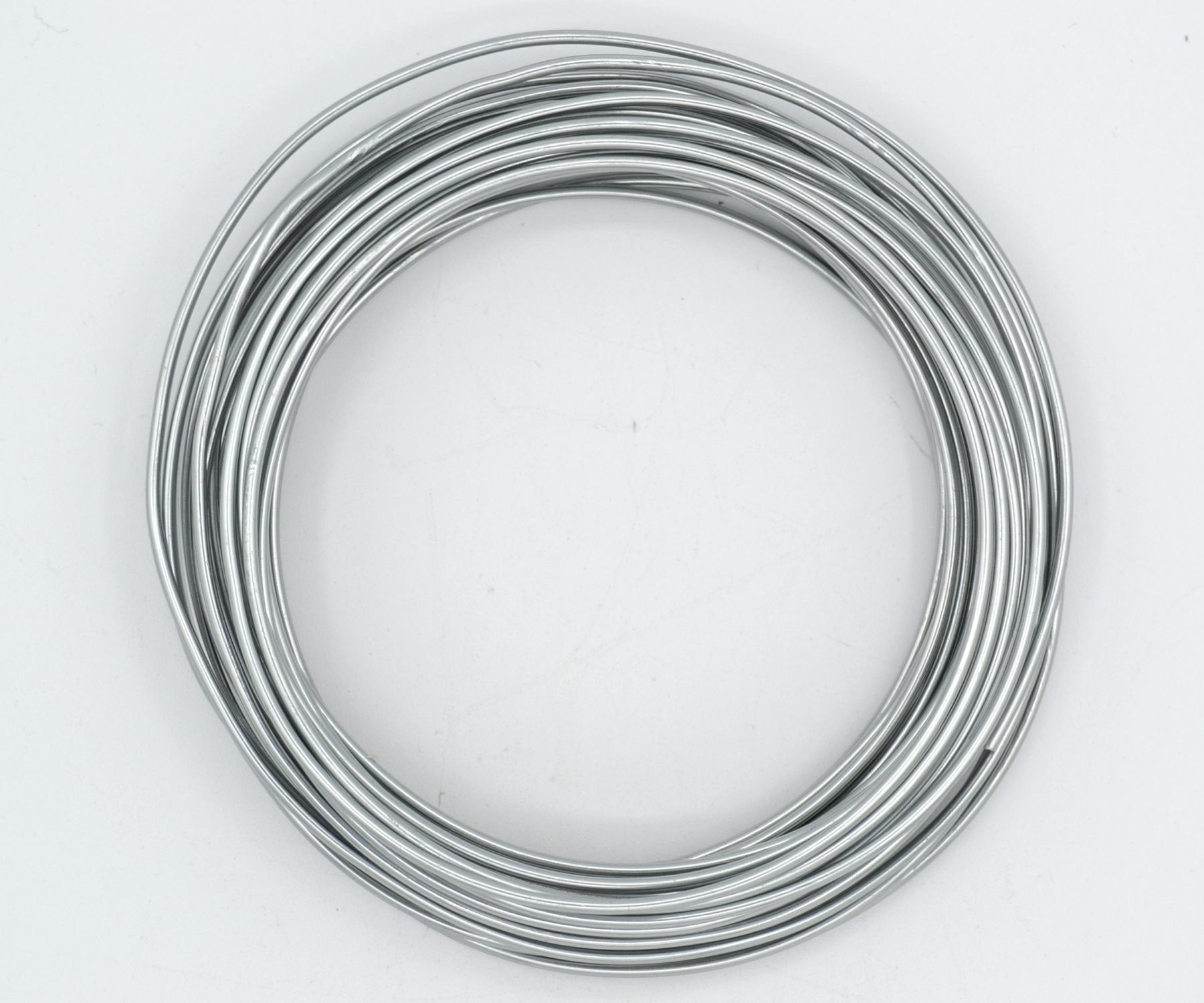 Pack of 1 - Dark Grey 2mm x 10m Aluminium Wire