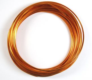 Pack of 1 - Golden Rod 2mm x 10m Aluminium Wire