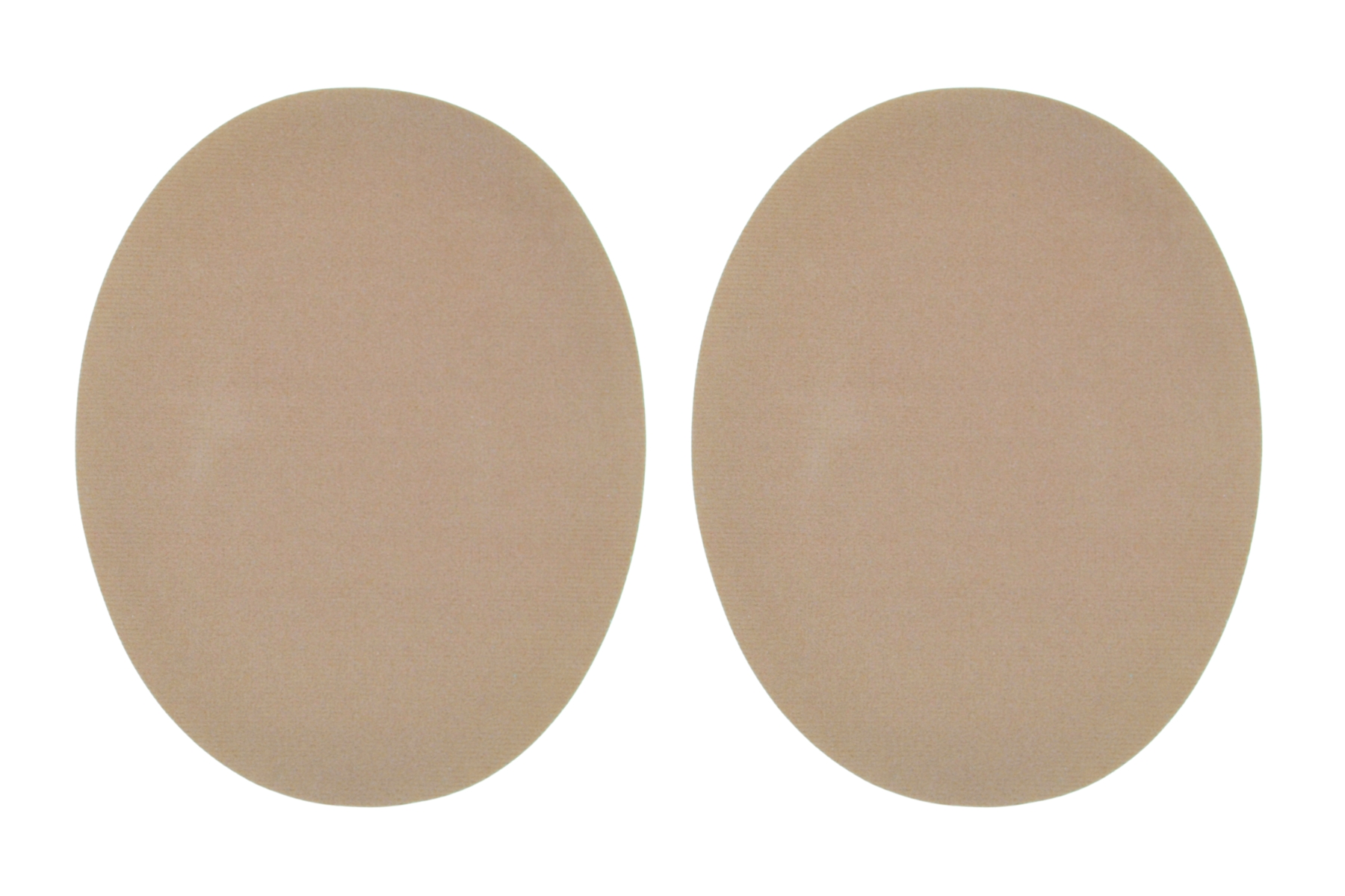 Pack of 10 Pairs - Tan Brown Iron On Elbow Patches - 140mm x 110mm