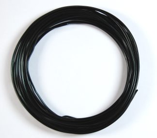 Pack of 1 - Black 1.5mm x 10m Aluminium Wire