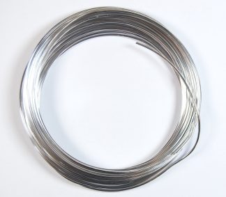 Pack of 1 - Silver 1.5mm x 10m Aluminium Wire