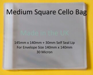 Medium Square- 145mmx140mm Cello