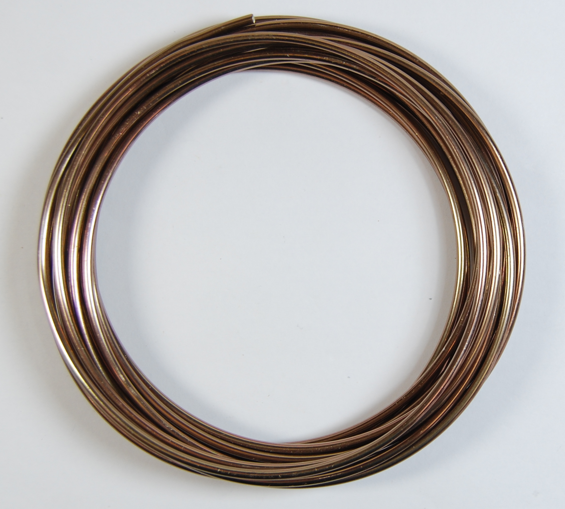 Pack of 1 - Brown 2.5mm x 5m Aluminium Wire