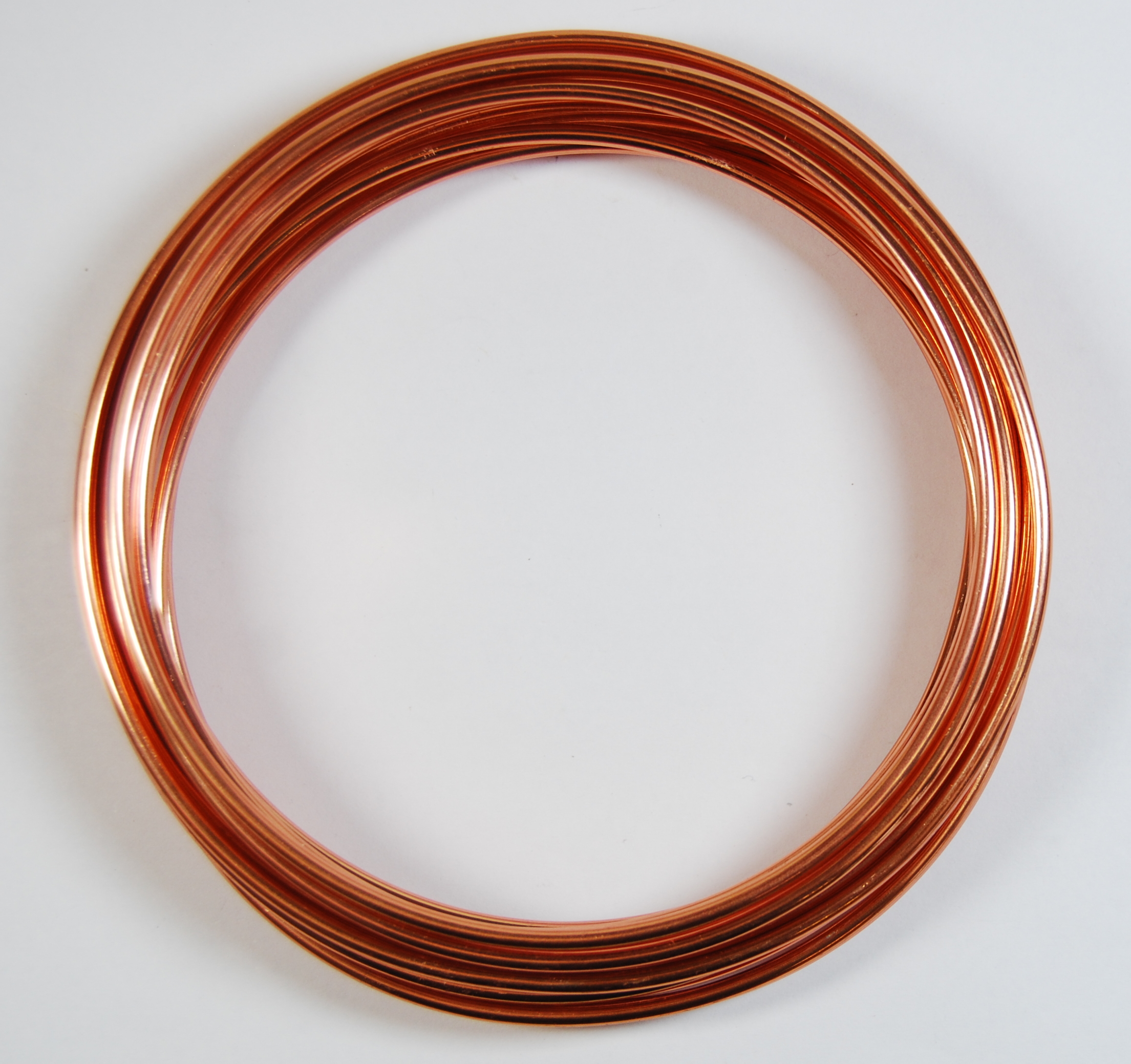 Pack of 1 - Light Copper 2.5mm x 5m Aluminium Wire