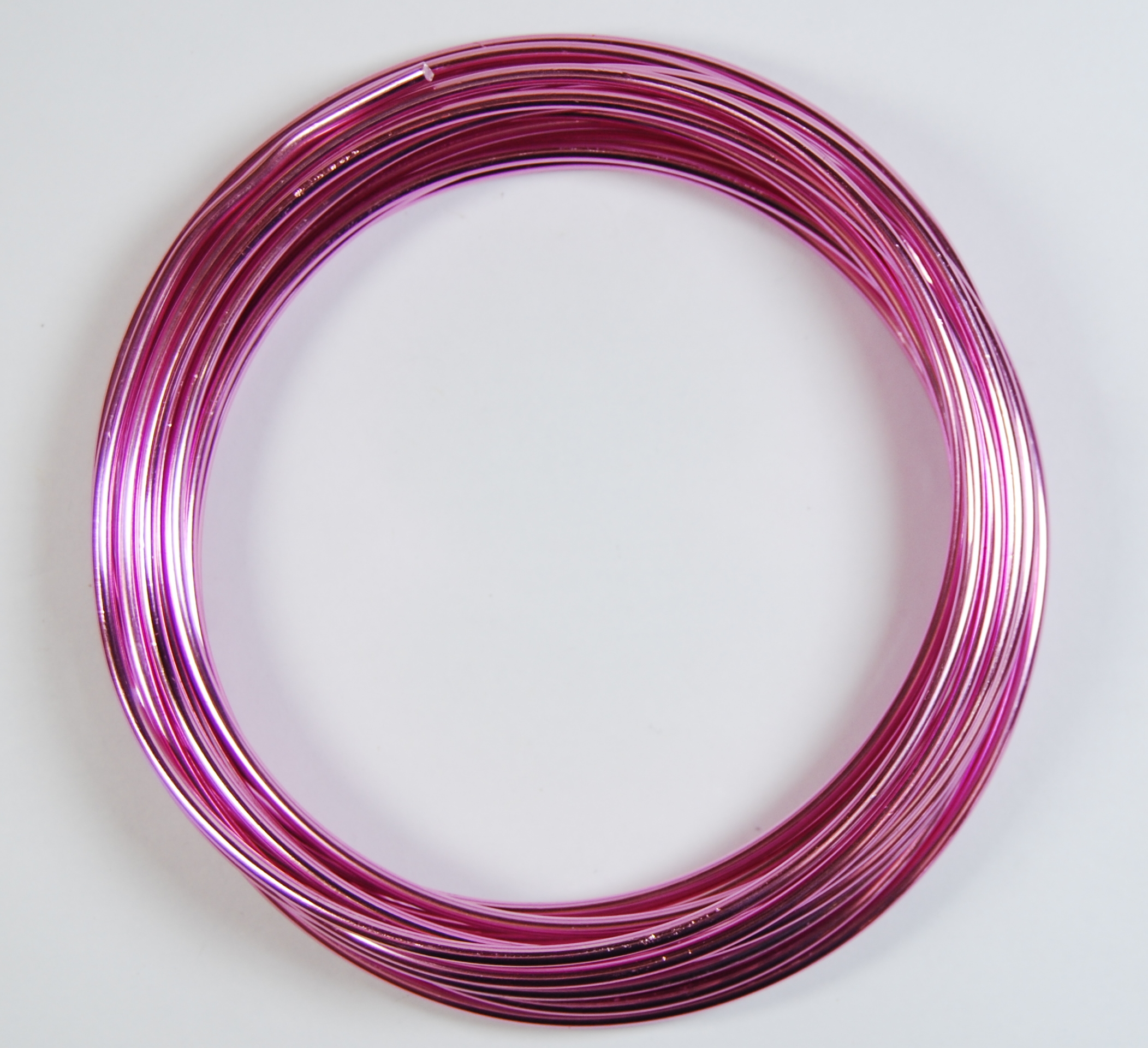 Pack of 1 - Pearl Pink 2.5mm x 5m Aluminium Wire
