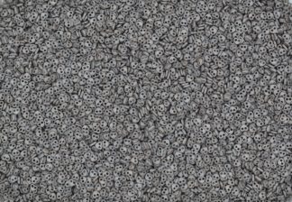 Mini Buttons Hearts Grey