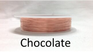 Pack of 1 - Chocolate 0.4mm x 12m Copper Wire