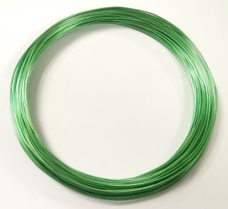 Pack of 1 - Emerald Green 1.0mm x 20m Aluminium Wire