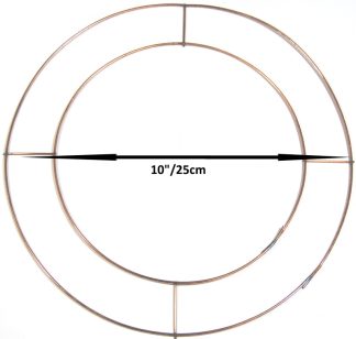 Flat Circle Metal Frame