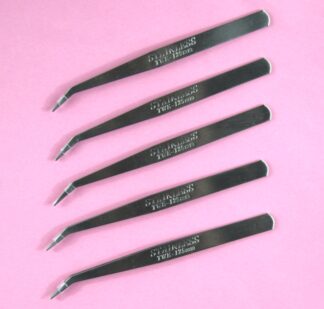 125mm x 9mm Curved Tweezers