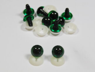 9mm Green Transparent Eyes