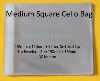 Medium Square -155mmx150mm Cello