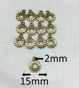Antique Golden 15x2x2mm