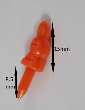 15mm Push in Carrot Noses