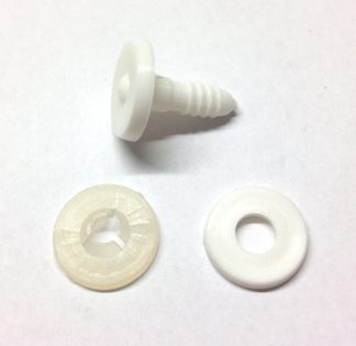 Pack of 1 - 20mm Thick White Animal Joints - 3 Part Joint Set