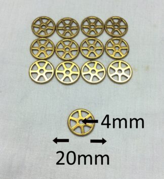 Antique Golden 20x2x4mm