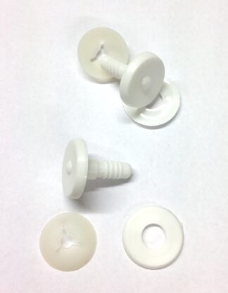 Pack of 2 - 25mm Thick White Animal Joints - 3 Part Joint Set