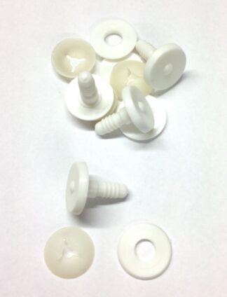 Pack of 4 - 25mm Thick White Animal Joints - 3 Part Joint Set