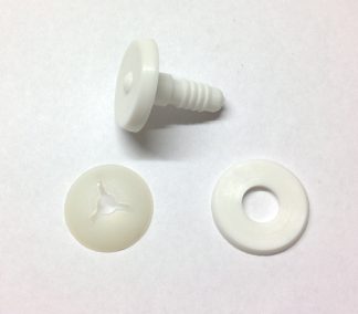 Pack of 1 - 25mm Thick White Animal Joints - 3 Part Joint Set