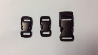 Black Plastic Bag Buckles
