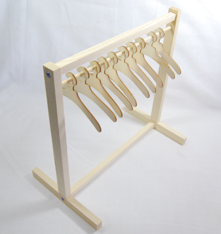 Wooden Clothes Rail CelloExpress