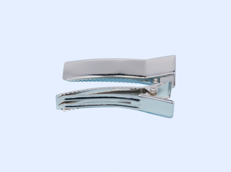 Pack of 25 - 45mm Silver Type 2 Alligator Hair Clips