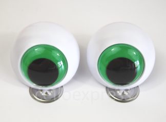 Pack of 5 Pair - 48mm Frog Eyes with Metal Back
