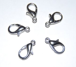 Silver Parrot Clasps