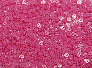 6mm Hearts - Pink - Mini Buttons for Dolls & Soft Toys Clothes