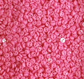 Mini Doll Buttons Pink Circles