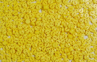 Mini Doll Buttons Yellow Circles