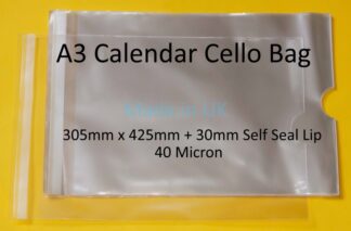 A3 Calendar Cello Bag