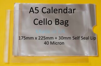 A5 Calendar Cello Bags