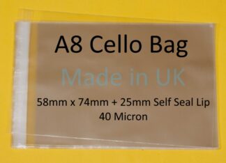 A8 Cellos - 58mm x 74mm