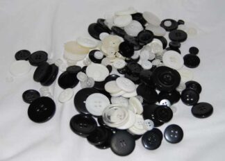 Black and White Buttons