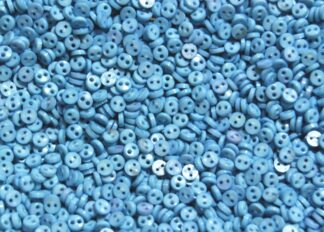Mini Buttons 4mm Circles Blue